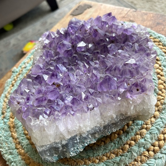 Gorgeous Brazilian Amethyst Crystal 10 lbs - Picture 5 of 7